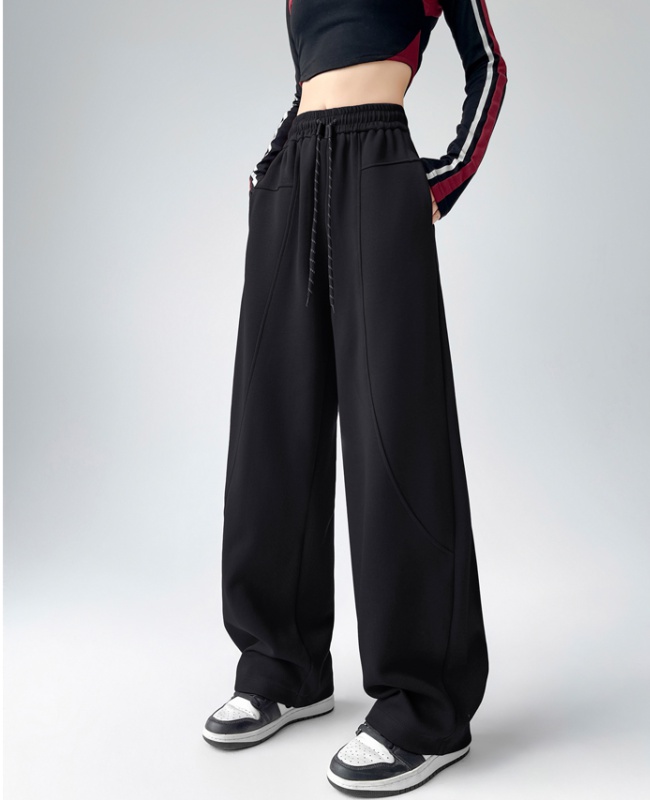 Casual sweatpants wide leg pants for women