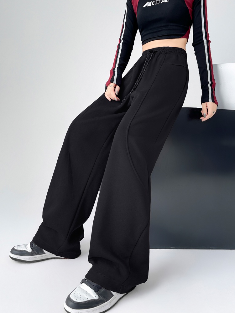 Casual sweatpants wide leg pants for women