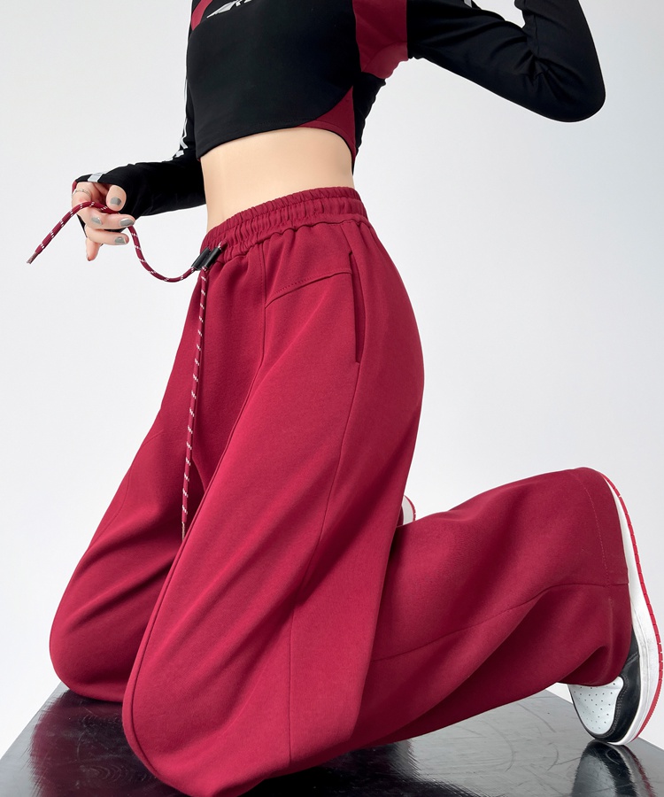 Casual sweatpants wide leg pants for women