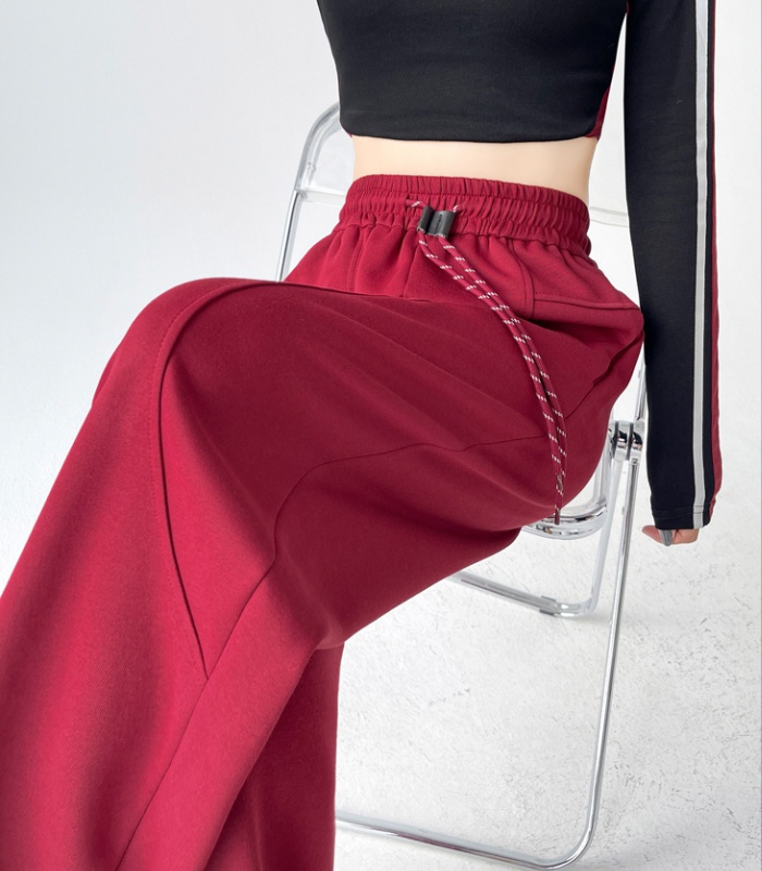 Casual sweatpants wide leg pants for women