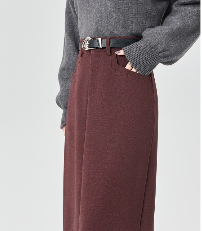 Autumn skirt after the split long skirt for women