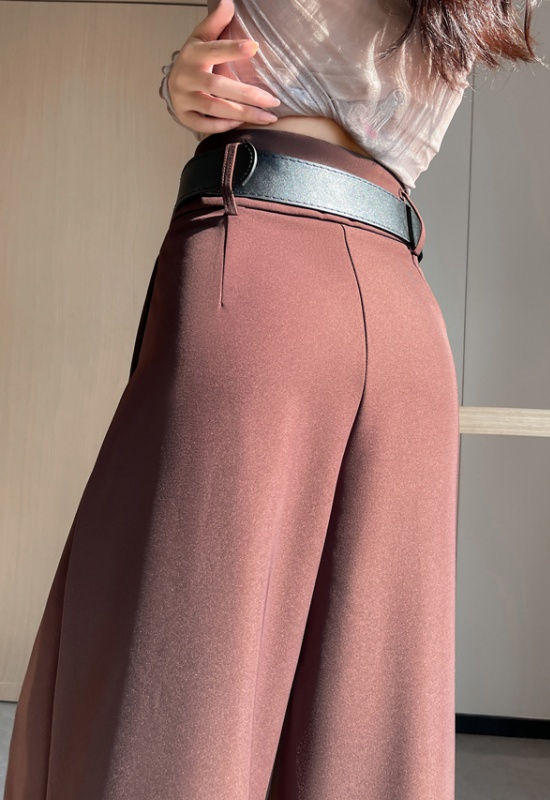 Autumn drape business suit straight slim trousers