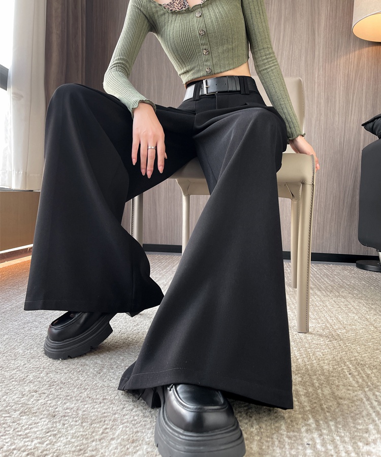 Autumn drape business suit straight slim trousers