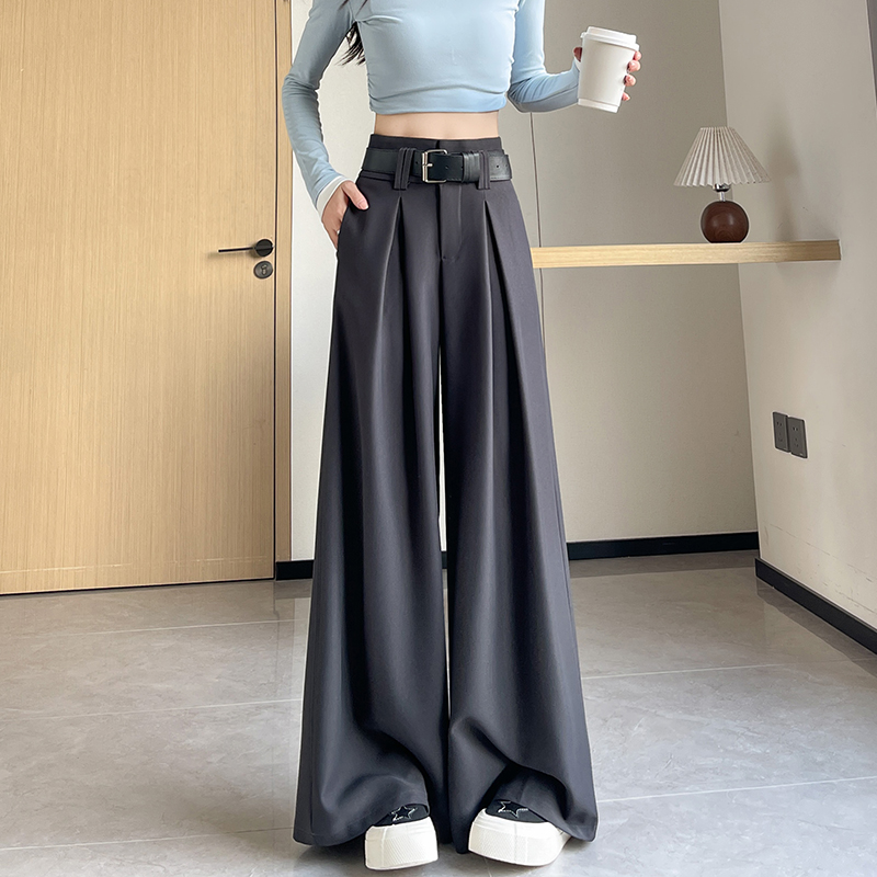 Autumn drape business suit straight slim trousers