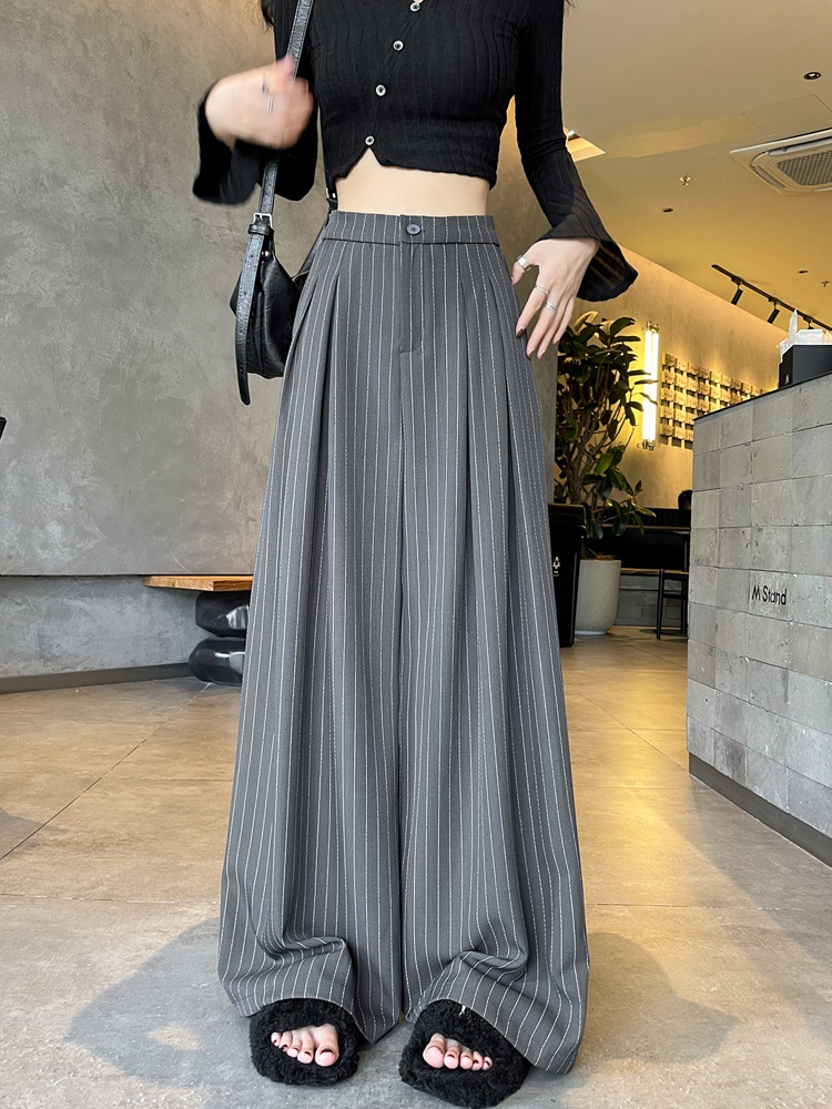 Loose Casual pants slim wide leg pants for women