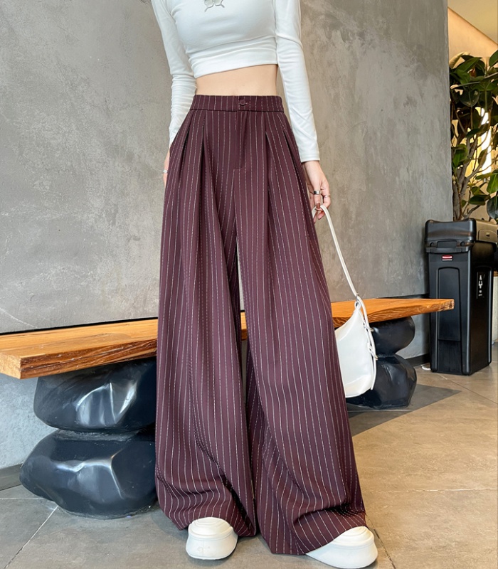 Loose Casual pants slim wide leg pants for women