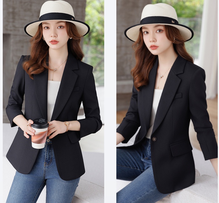 Long sleeve business suit profession coat