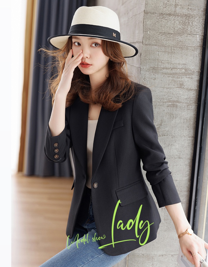 Long sleeve business suit profession coat