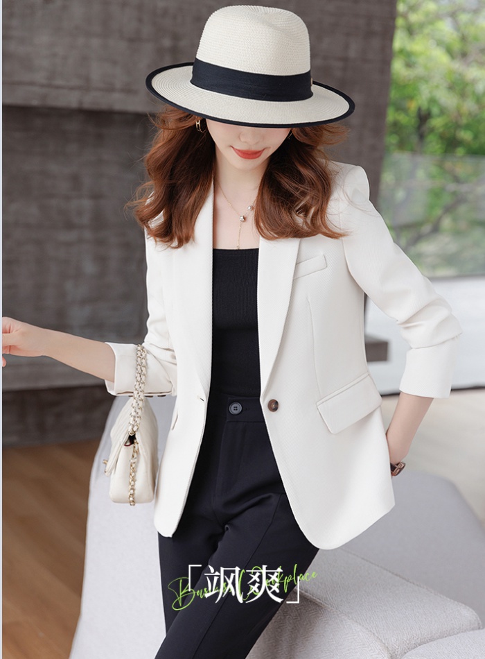 Long sleeve business suit profession coat