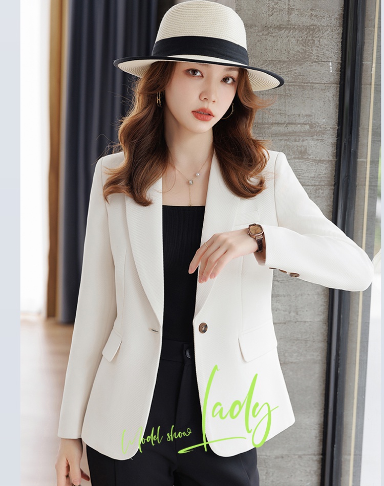 Long sleeve business suit profession coat