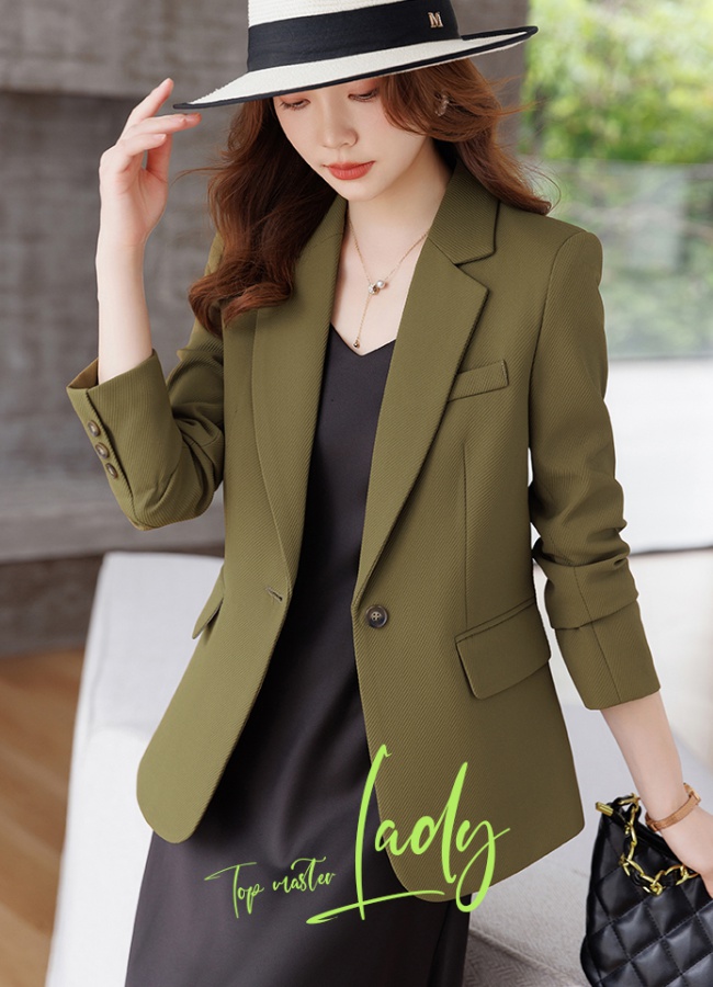 Long sleeve business suit profession coat