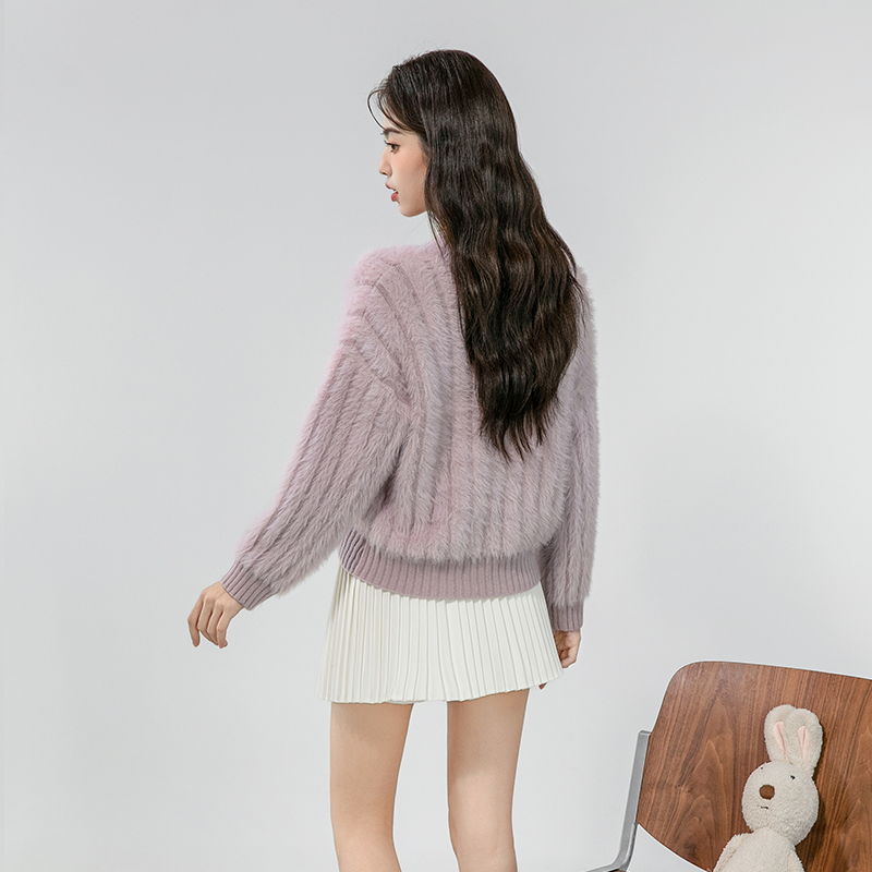 Autumn and winter sweater cardigan for women