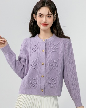 Niche tops stereoscopic sweater for women