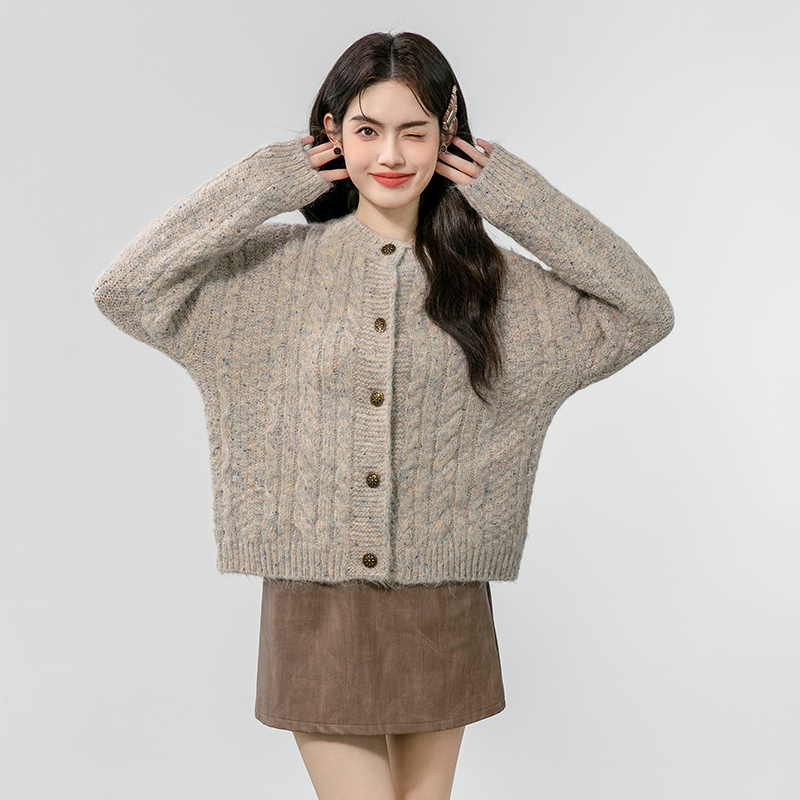 Lazy loose sweater Korean style all-match cardigan