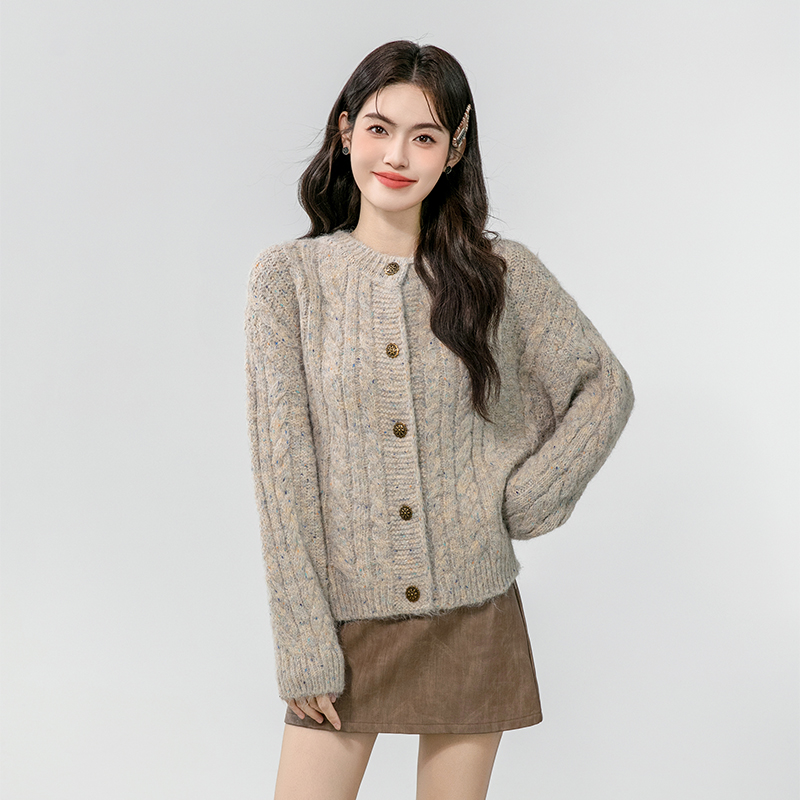 Lazy loose sweater Korean style all-match cardigan