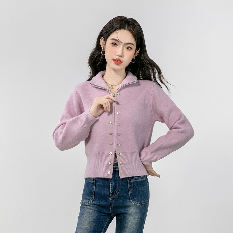 Lazy autumn sweater Korean style cardigan for women