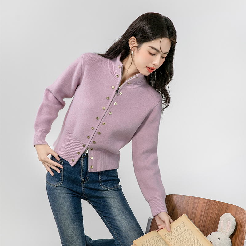 Lazy autumn sweater Korean style cardigan for women