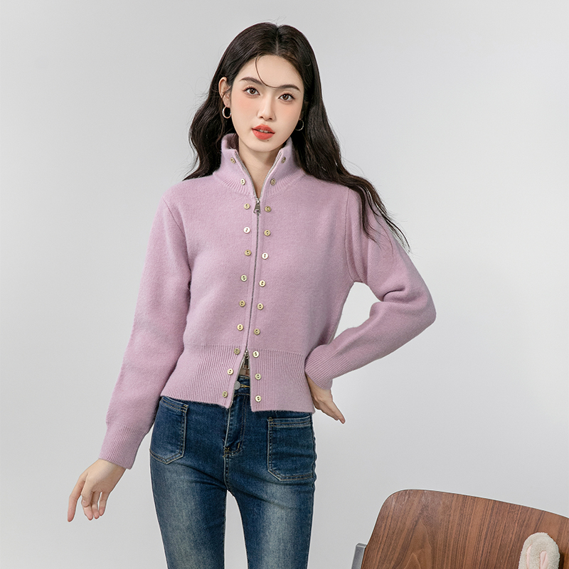 Lazy autumn sweater Korean style cardigan for women