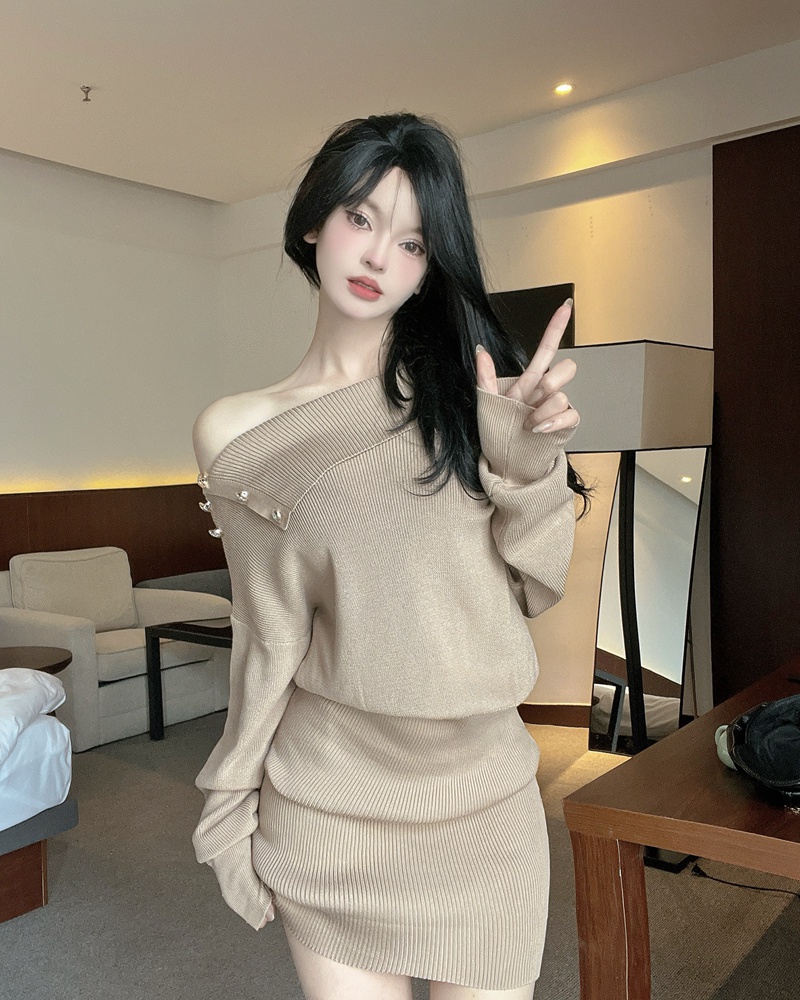 Autumn and winter bottoming shirt knitted sweater for women