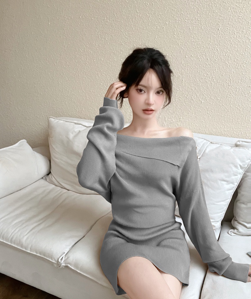 Autumn and winter bottoming shirt knitted sweater for women