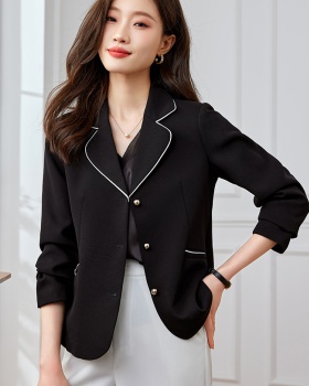 Korean style thin tops autumn Casual jacket for women