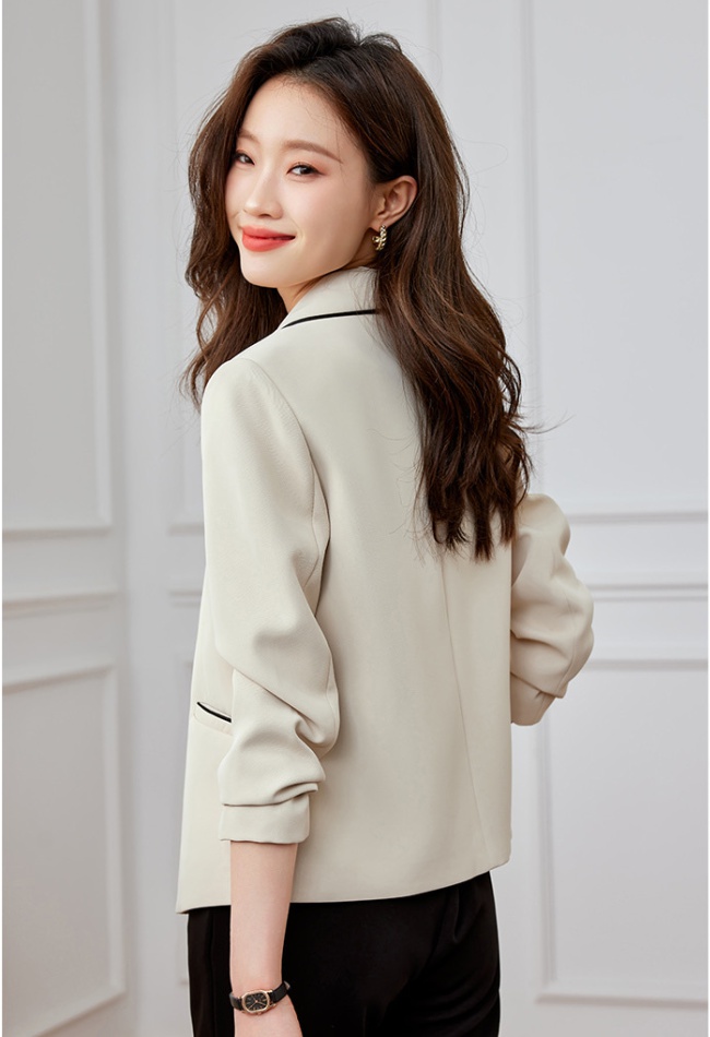 Korean style thin tops autumn Casual jacket for women