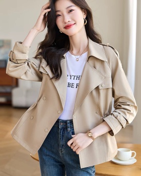 Spring and autumn short overcoat small fellow coat for women