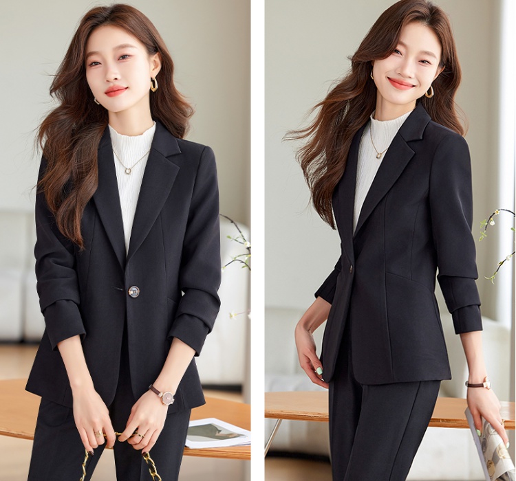 Profession business suit overalls coat a set for women