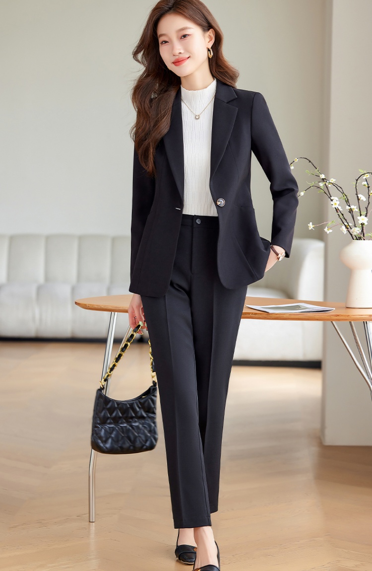 Profession business suit overalls coat a set for women