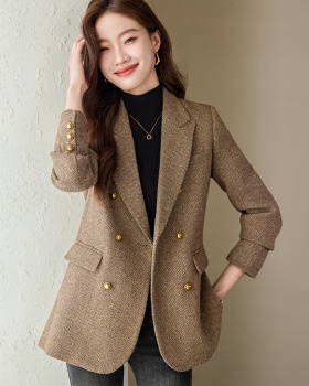 Profession overalls business suit long sleeve coat for women