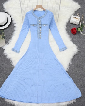 Autumn and winter sweater dress bottoming dress