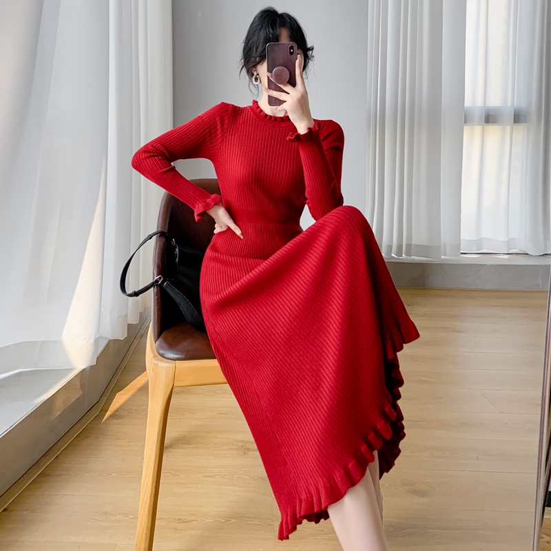 Inside the ride dress long sweater dress for women