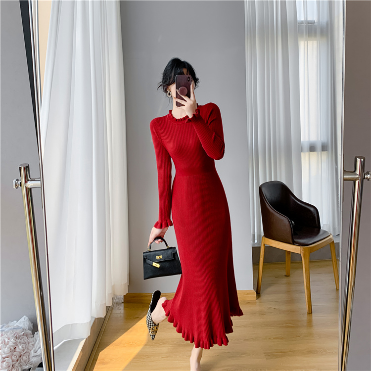 Inside the ride dress long sweater dress for women