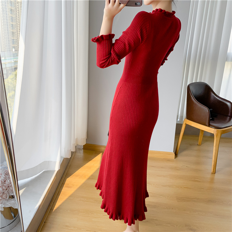 Inside the ride dress long sweater dress for women