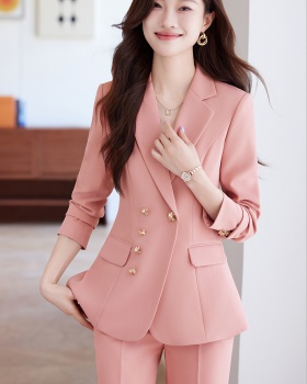 Long sleeve coat profession business suit a set for women