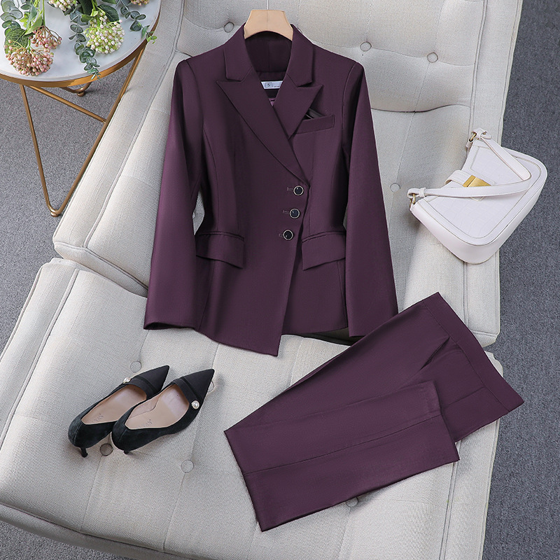 Profession coat overalls business suit a set for women