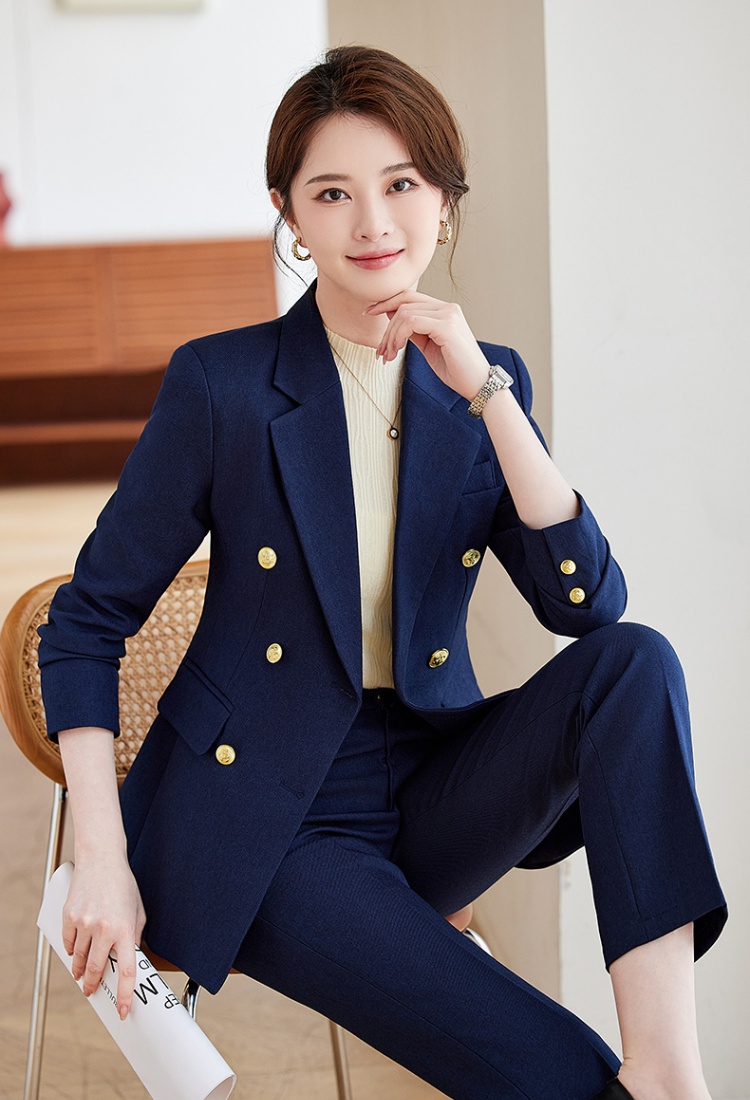 Profession business suit waistcoat 3pcs set for women