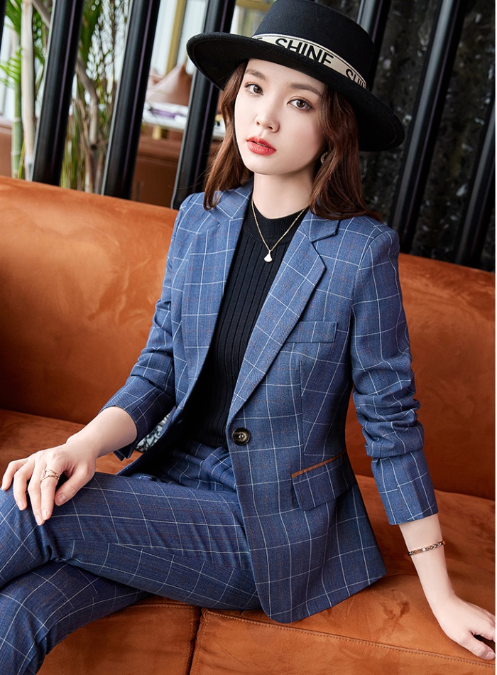 Long sleeve business suit suit pants a set for women