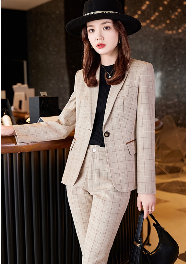 Long sleeve business suit suit pants a set for women