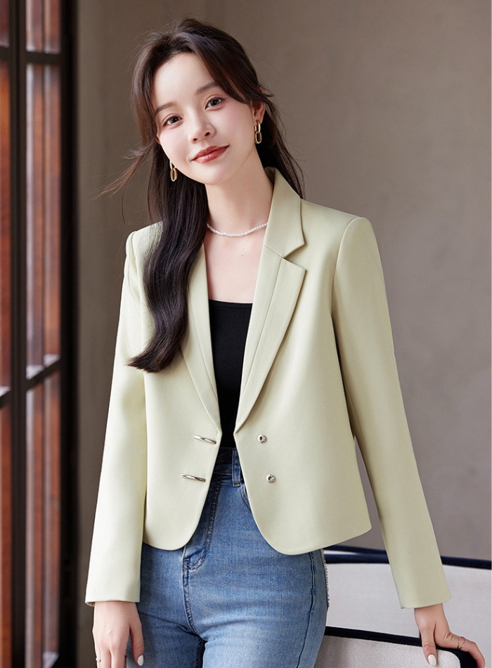 Long sleeve coat overalls business suit for women