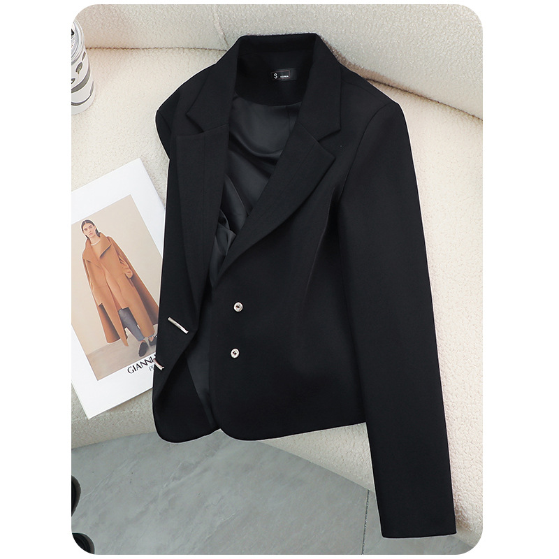 Long sleeve coat overalls business suit for women