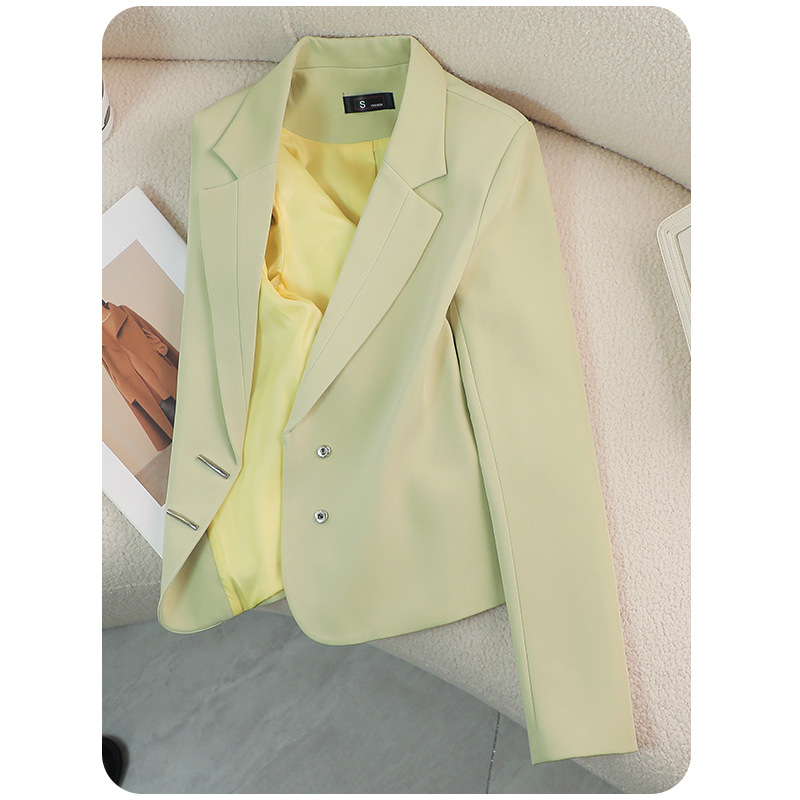 Long sleeve coat overalls business suit for women