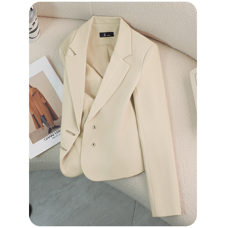 Long sleeve coat overalls business suit for women