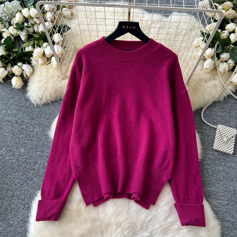 Korean style long pants sweater a set for women