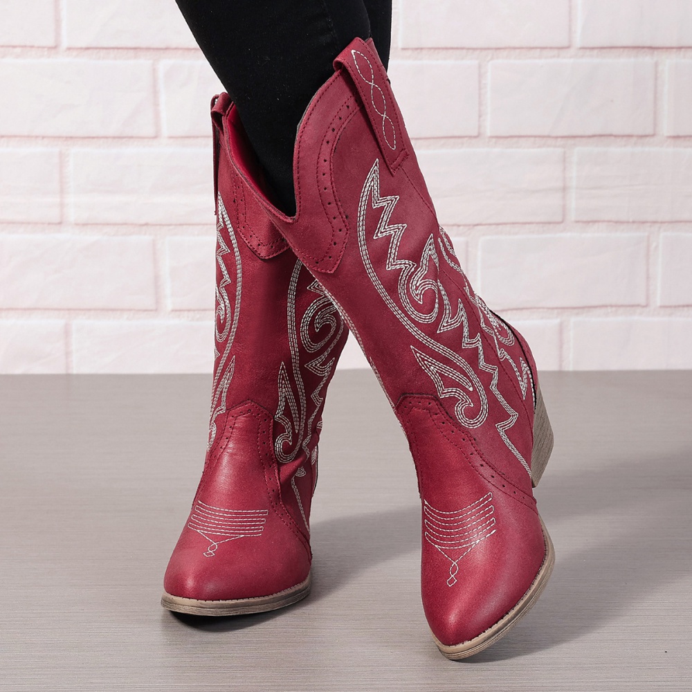 Winter flat European style large yard boots