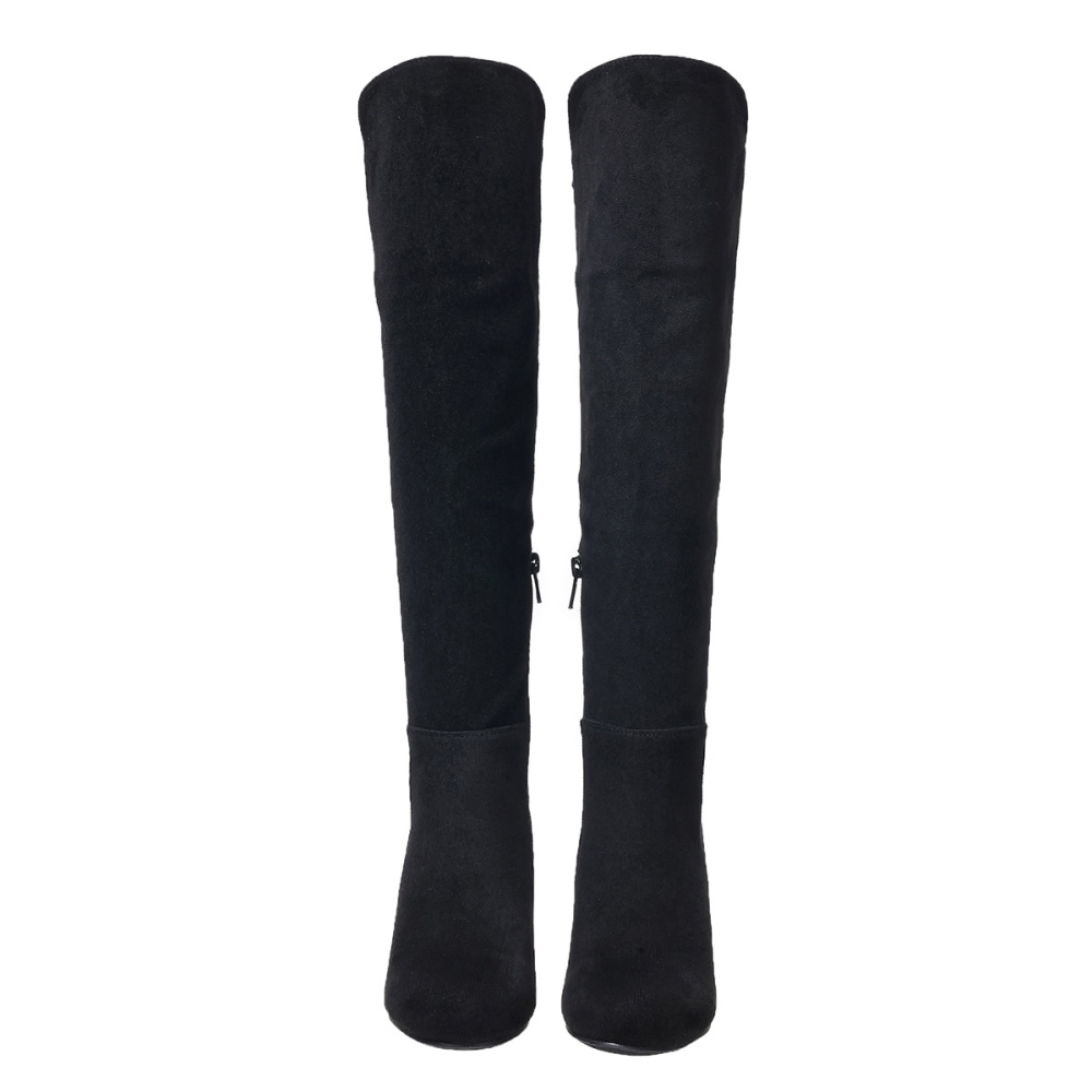 Round exceed knee thigh boots autumn and winter boots