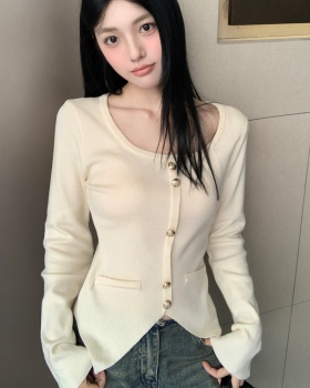 Knitted slim bottoming shirt autumn and winter sweater