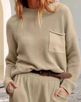 Fashion European style all-match loose sweater