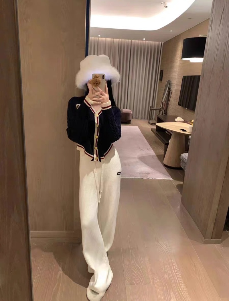 Korean style loose coat all-match sweater for women