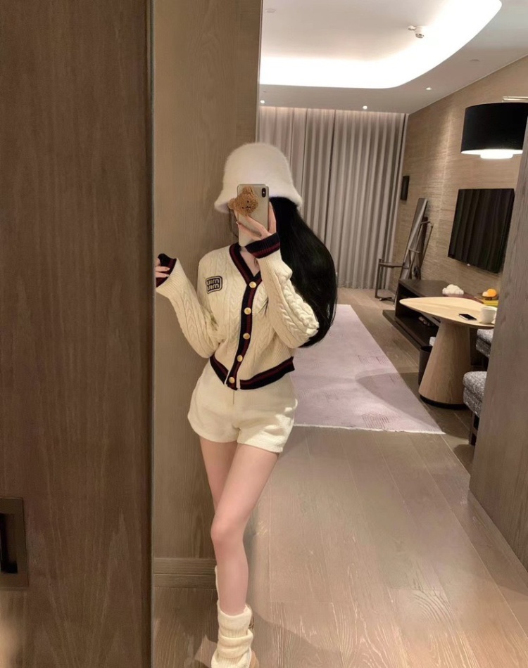 Korean style loose coat all-match sweater for women